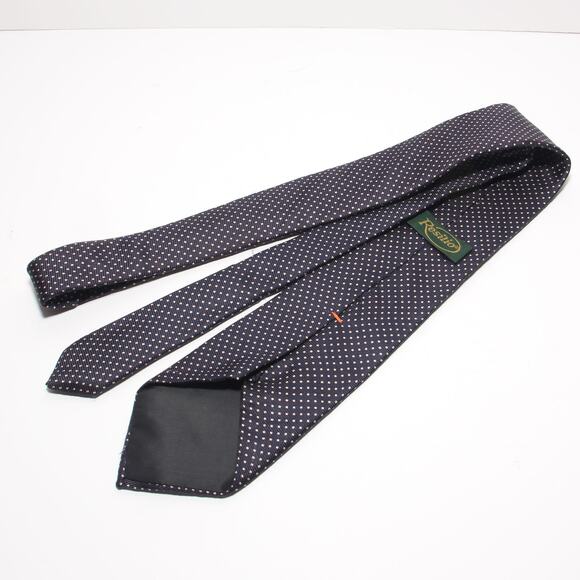 Vintage Resilio Silk Polka Dot Tie 3.5" x 57" - Picture 3 of 5